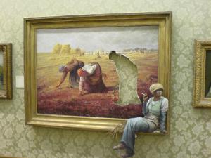 Subversion lures as Banksy takes over the Bristol Museum
